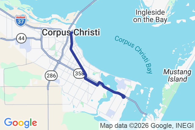 Map of route 29 Staples