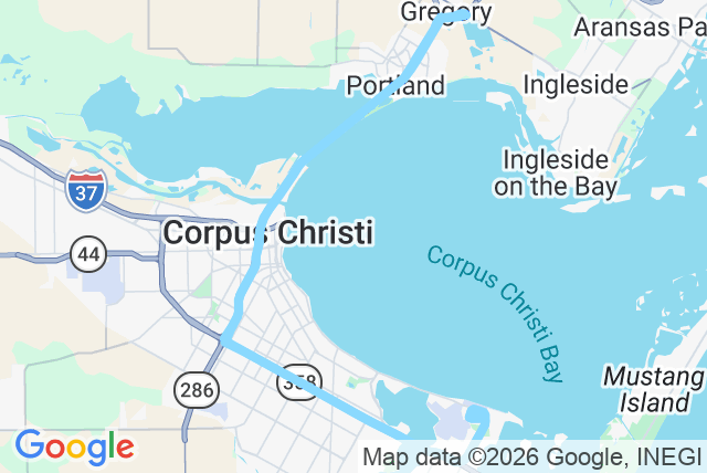 Map of route 51 Gregory/NAS Express