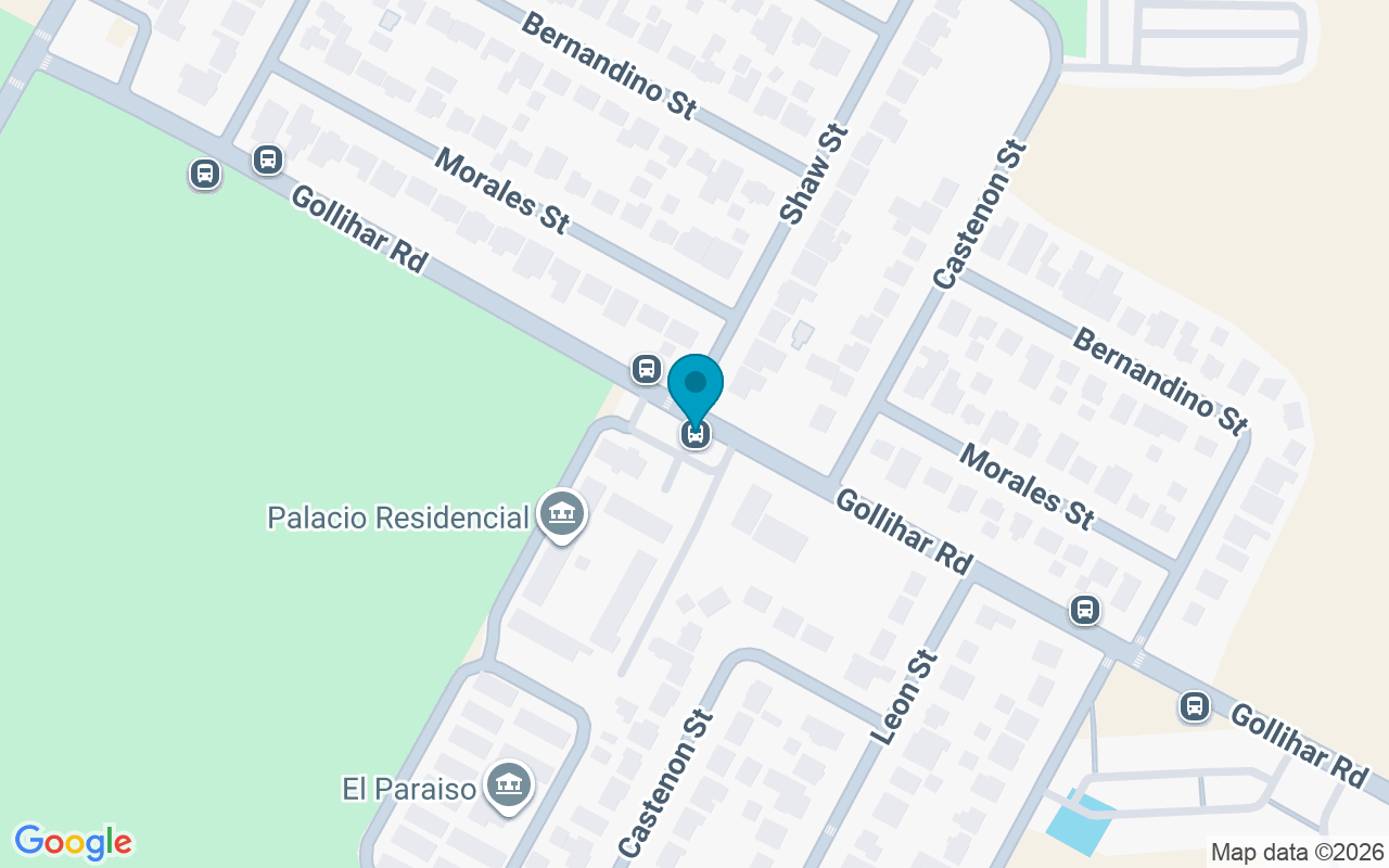 Map showing the location of Gollihar @ Shaw