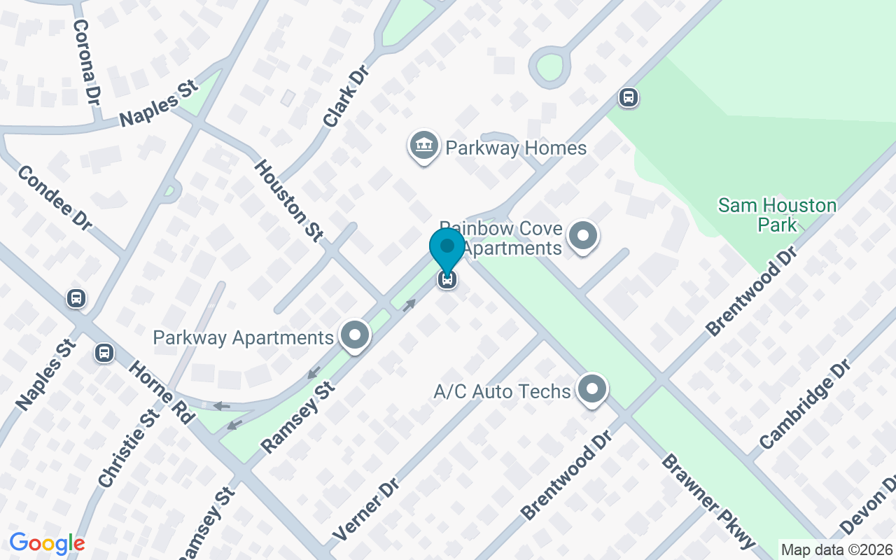 Map showing the location of Ramsey @ Brawner