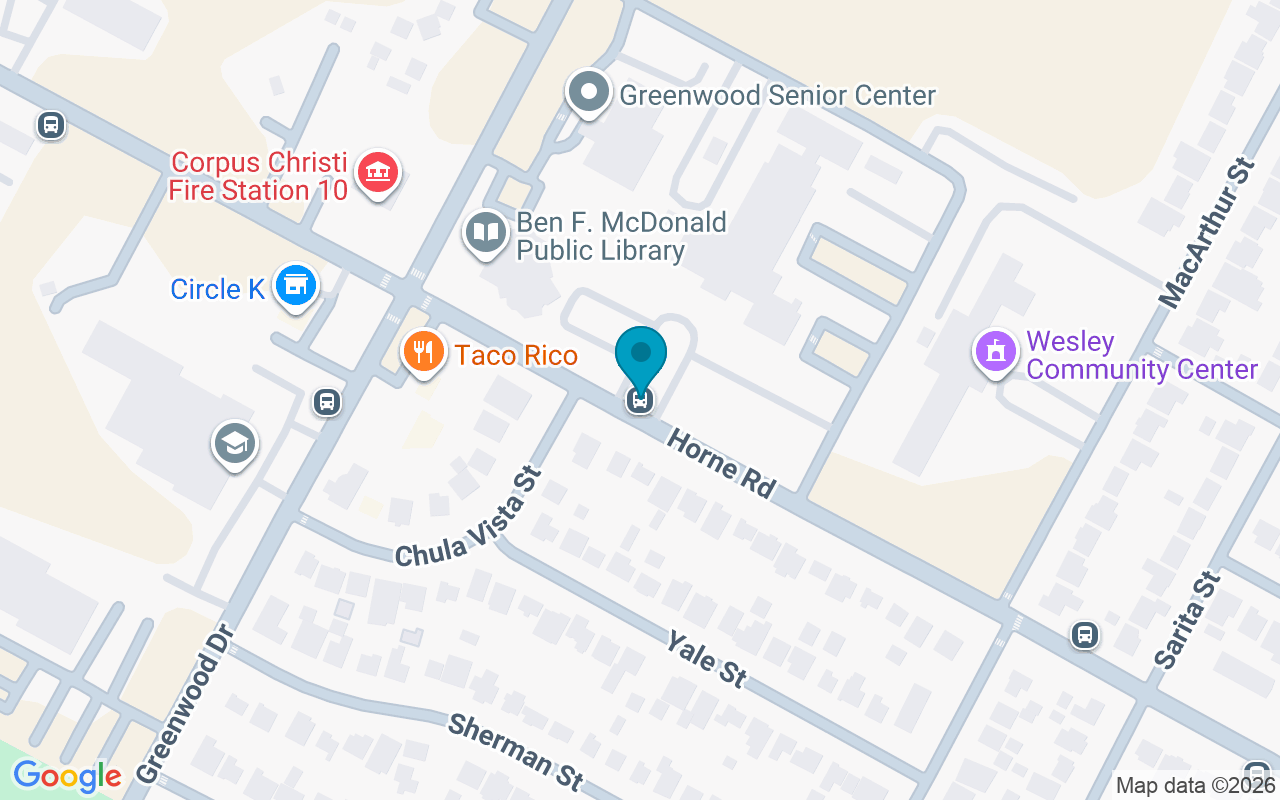 Map showing the location of Horne @ Chula Vista