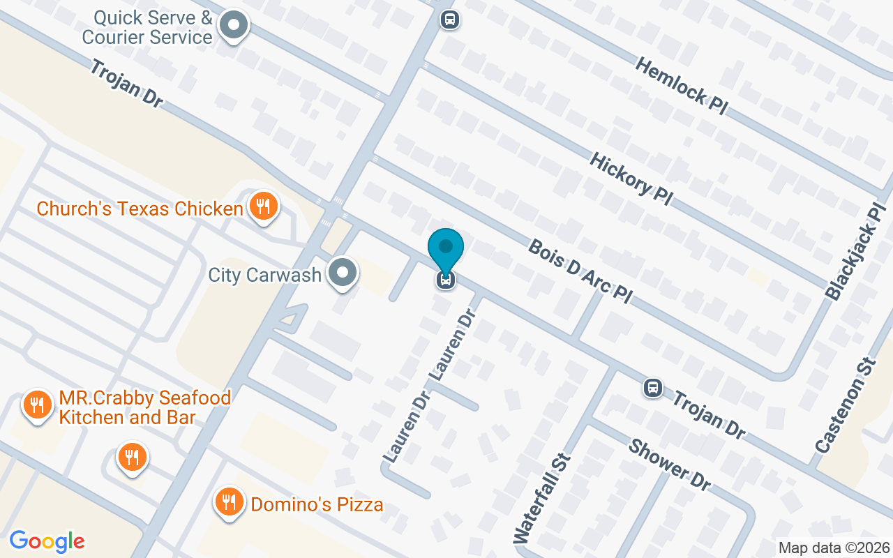 Map showing the location of Trojan @ Greenwood