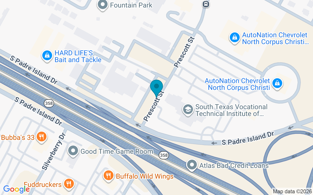 Map showing the location of Prescott @ SPID