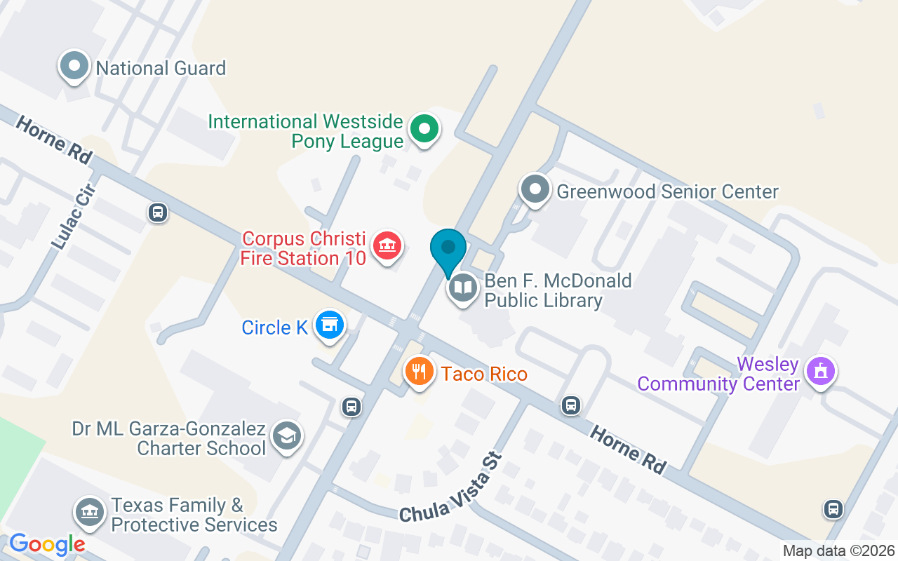 Map showing the location of Greenwood @ Horne