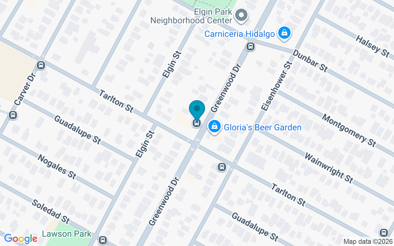 Map showing the location of Greenwood @ Tarlton