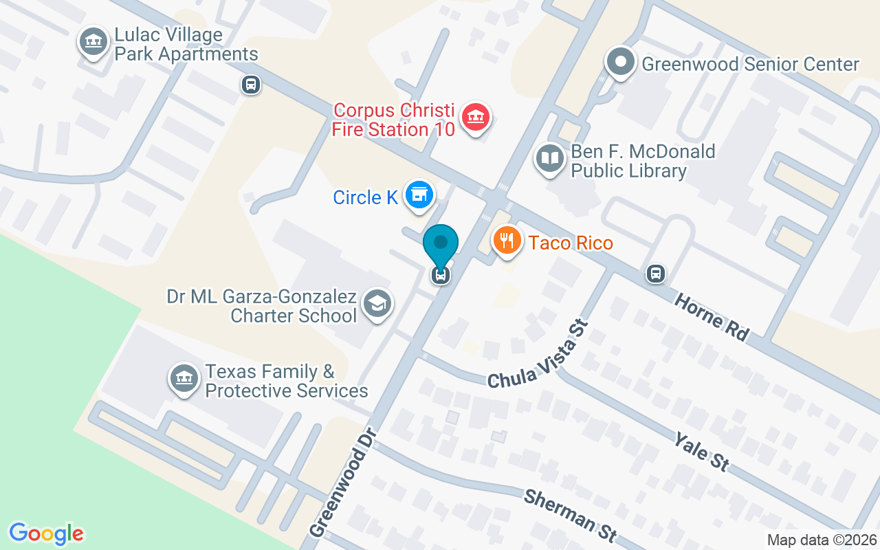 Map showing the location of Greenwood @ Horne