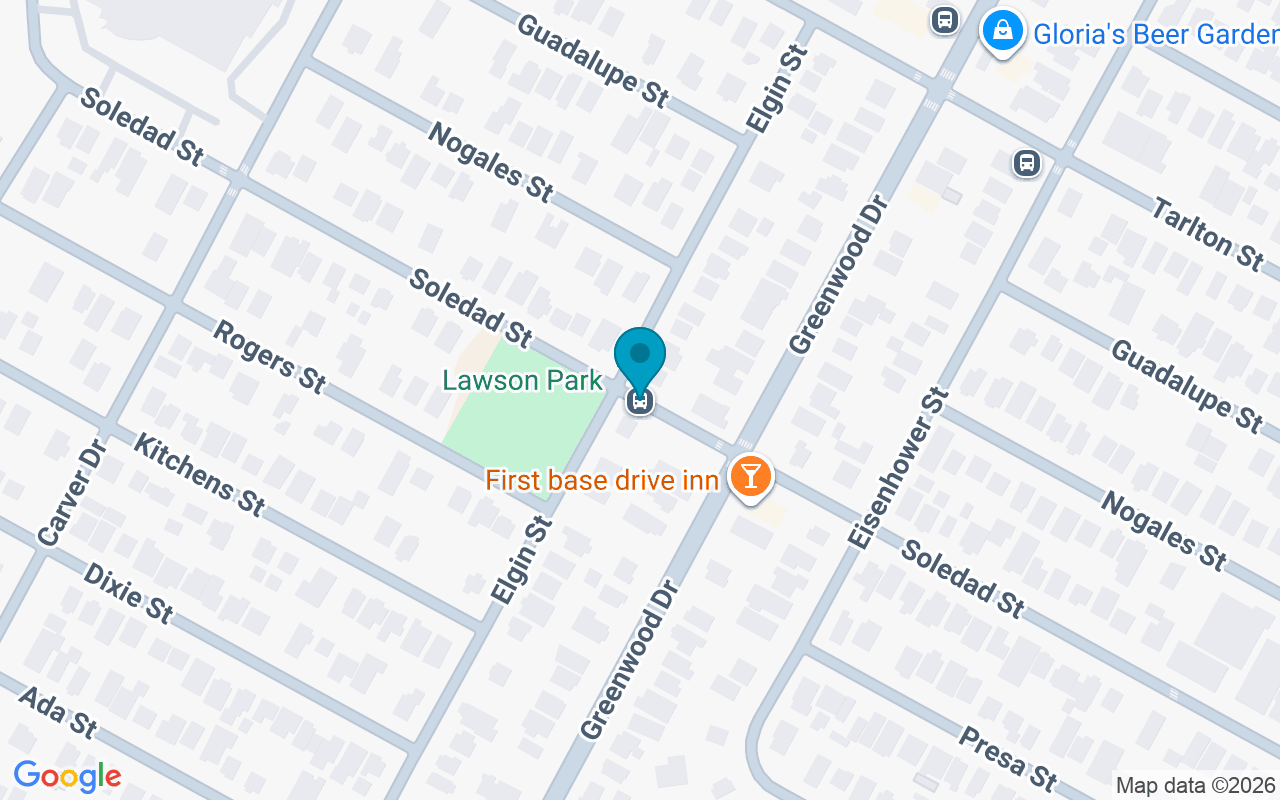 Map showing the location of Soledad @ Elgin