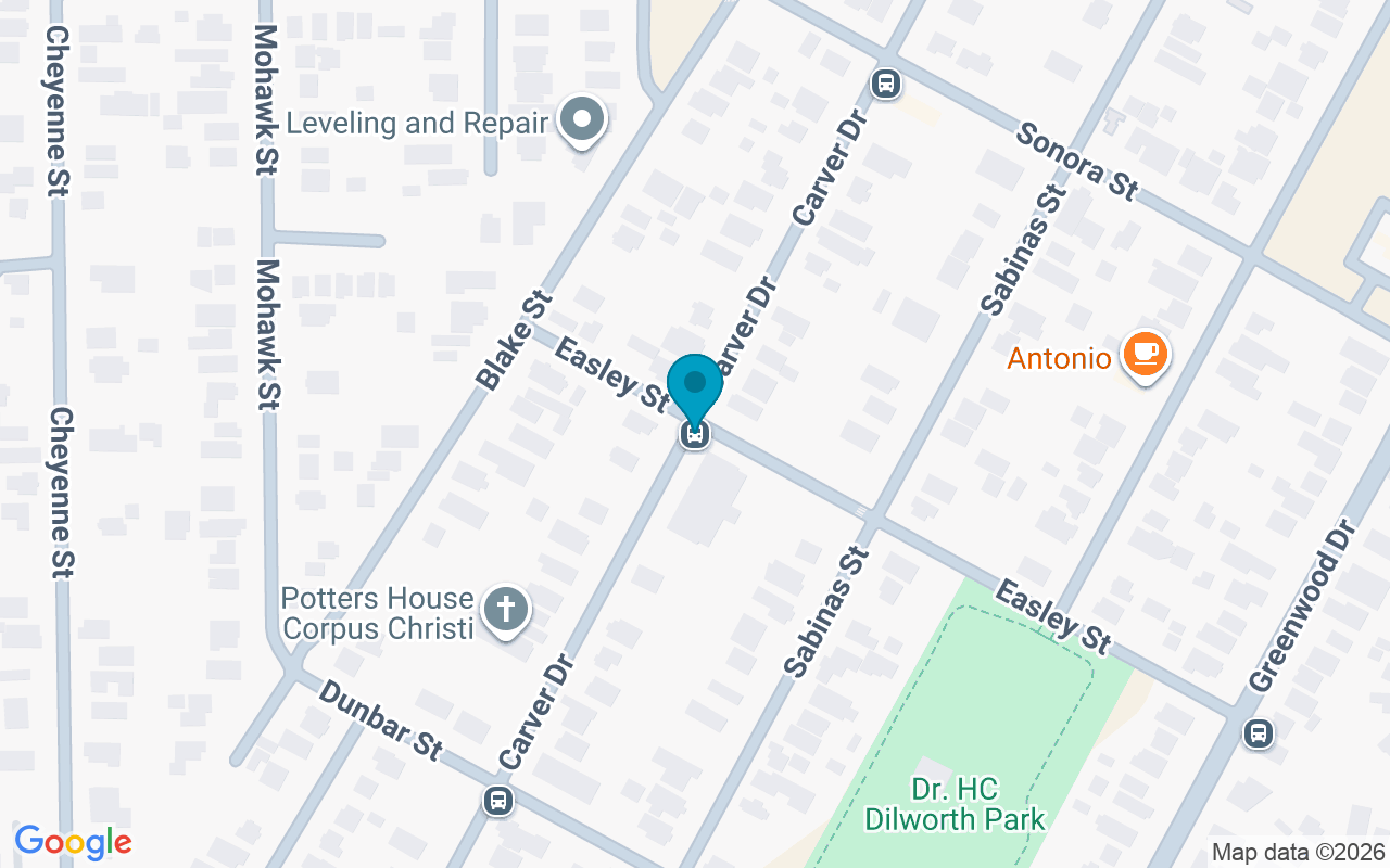 Map showing the location of Carver @ Easley