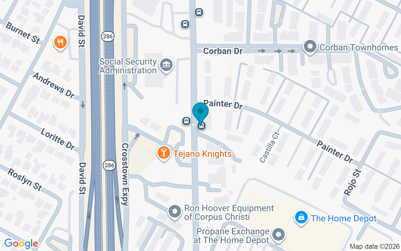 Map showing the location of Port @ Painter