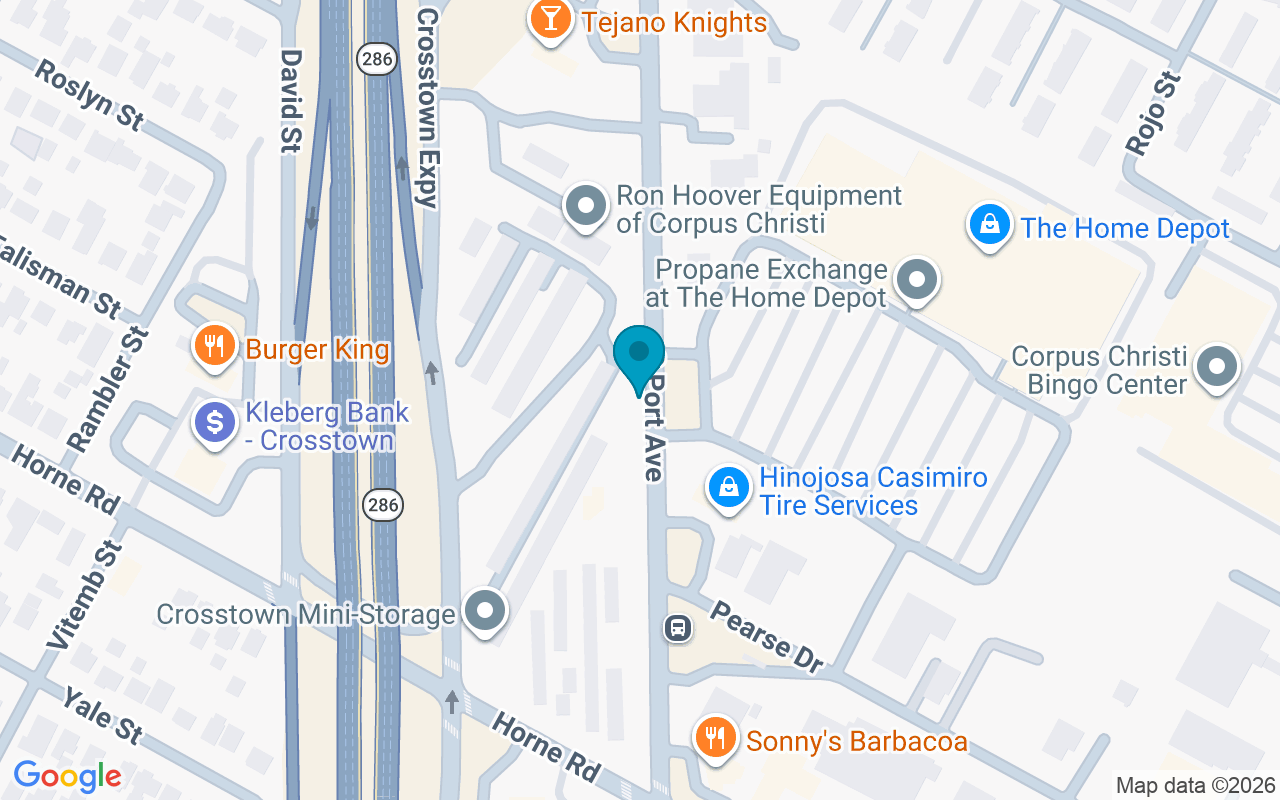 Map showing the location of Port @ Pearse