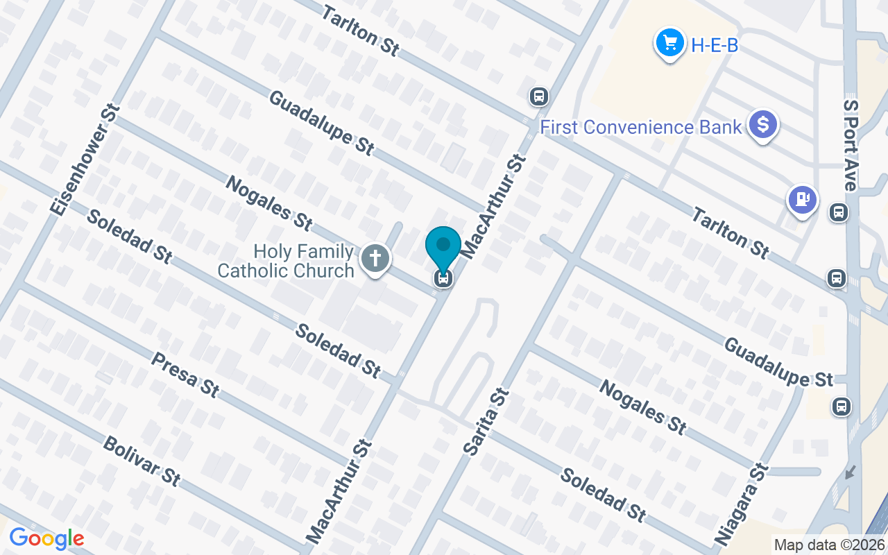 Map showing the location of McArthur @ Nogales