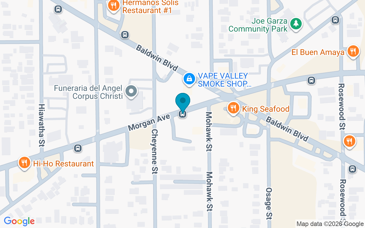 Map showing the location of Morgan @ Cheyenne