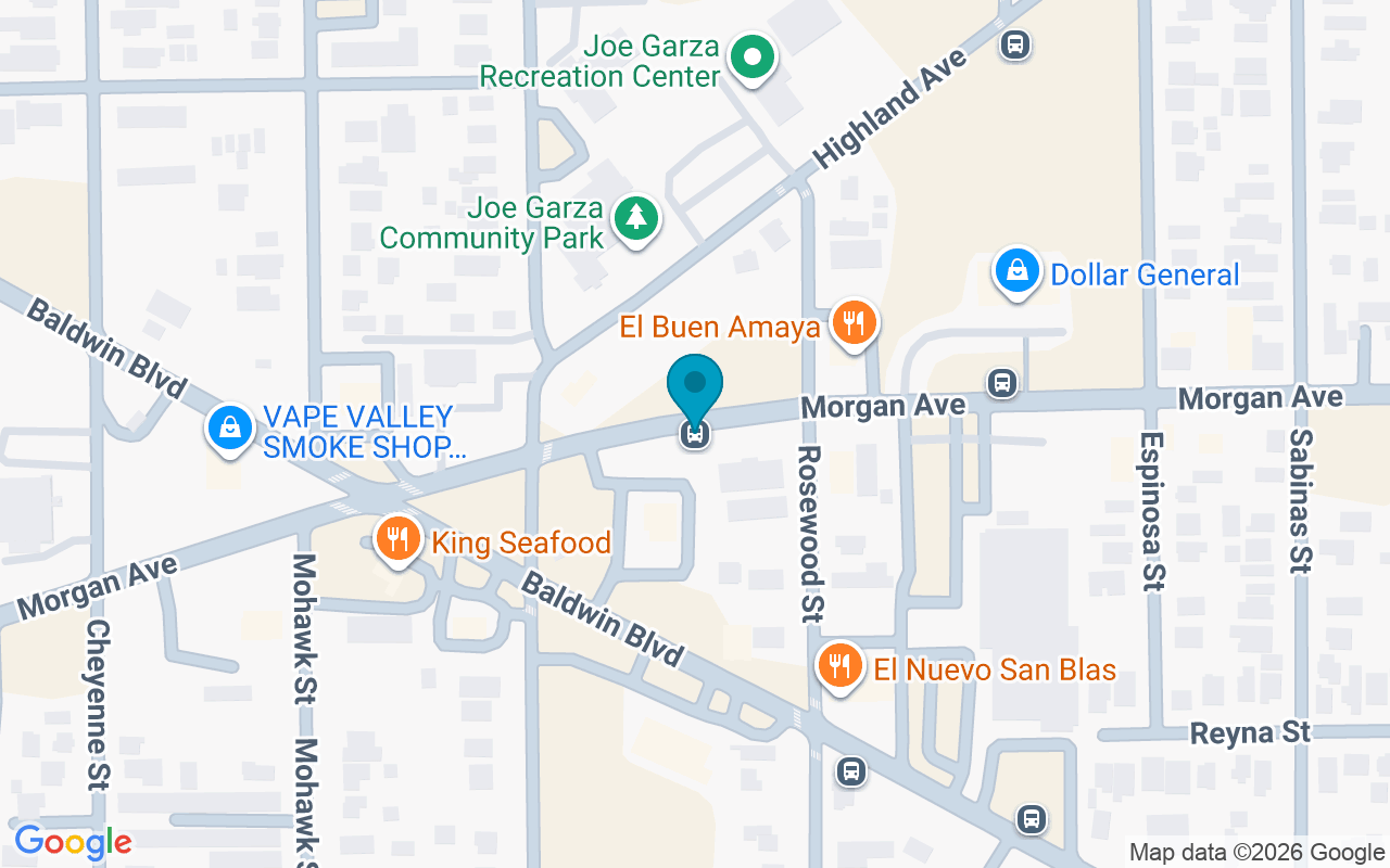 Map showing the location of Morgan @ Rosewood