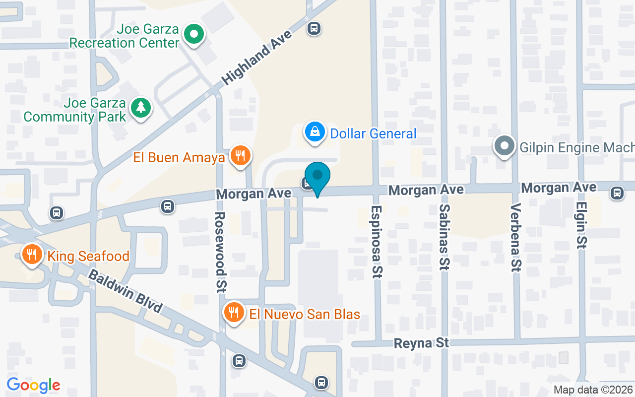 Map showing the location of Morgan @ Espinosa