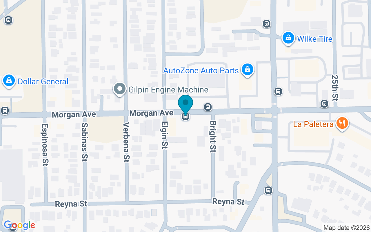 Map showing the location of Morgan @ Port