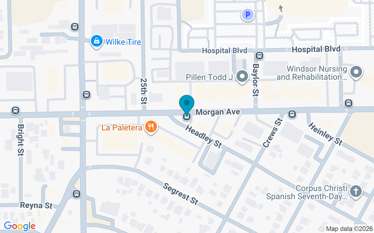 Map showing the location of Morgan @ Headley