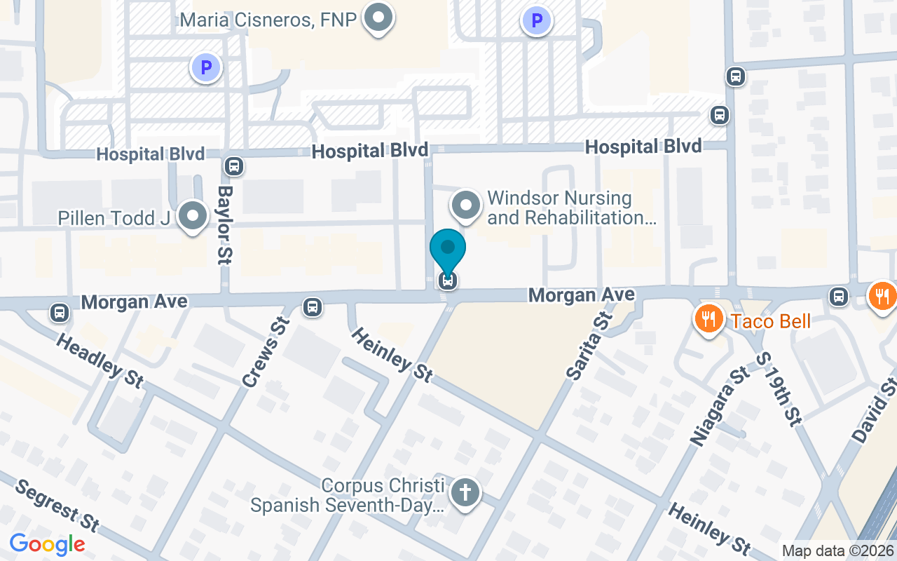 Map showing the location of Morgan @ Kokernot
