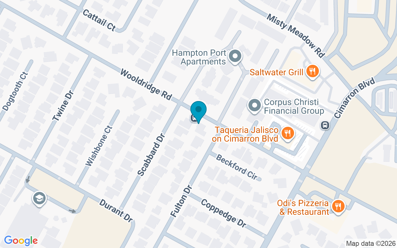 Map showing the location of Wooldridge @ Twine