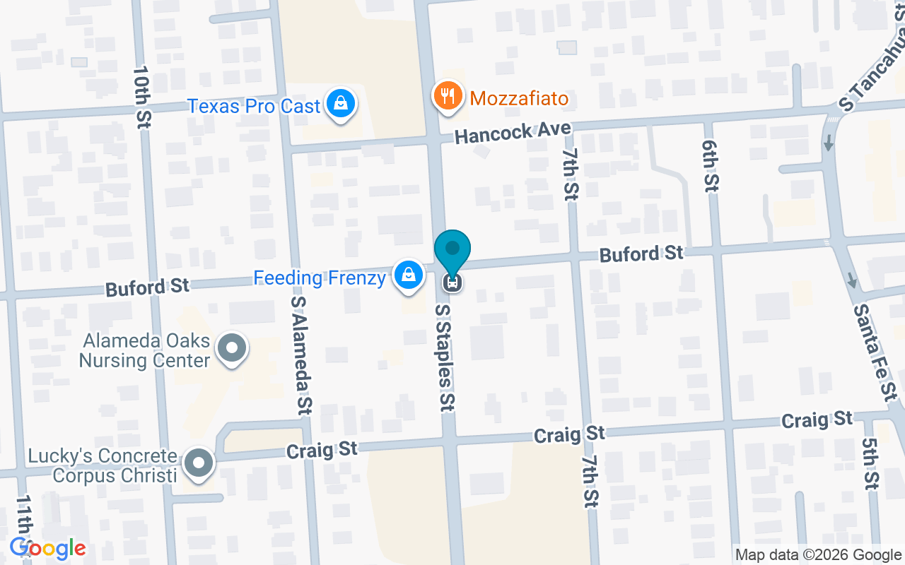 Map showing the location of Staples @ Buford