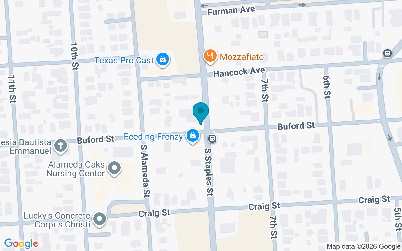 Map showing the location of Staples @ Buford