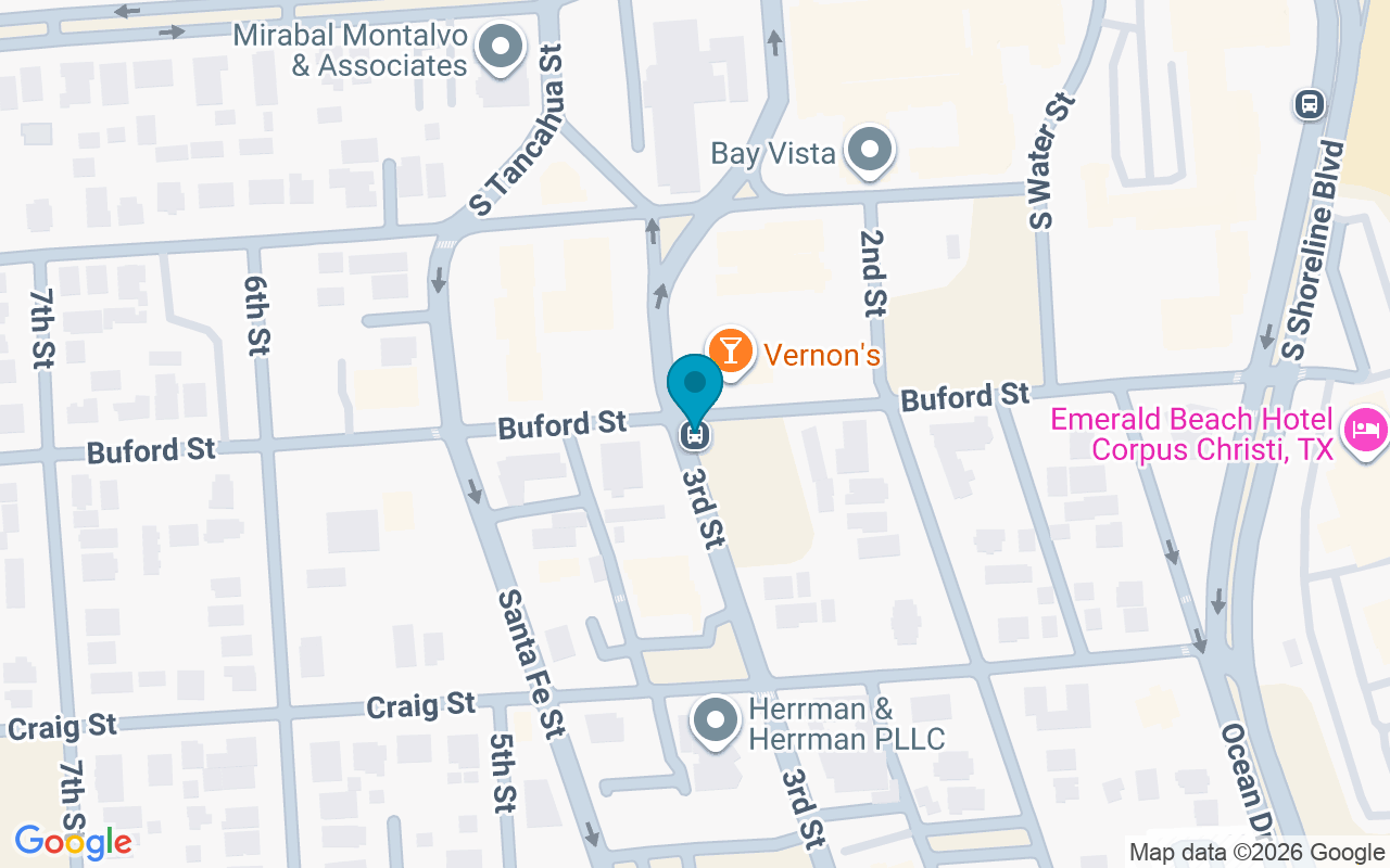 Map showing the location of 3rd @ Buford