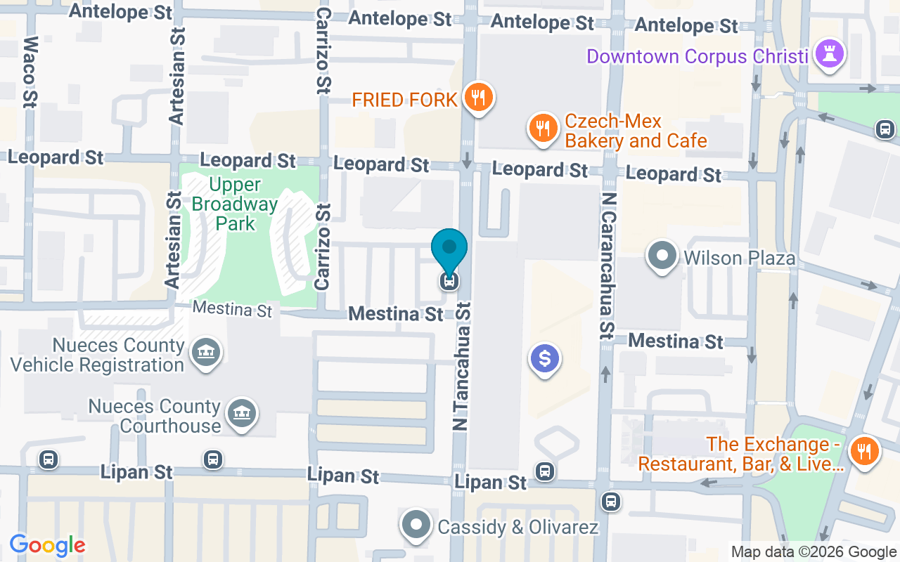 Map showing the location of Tancahua @ Leopard