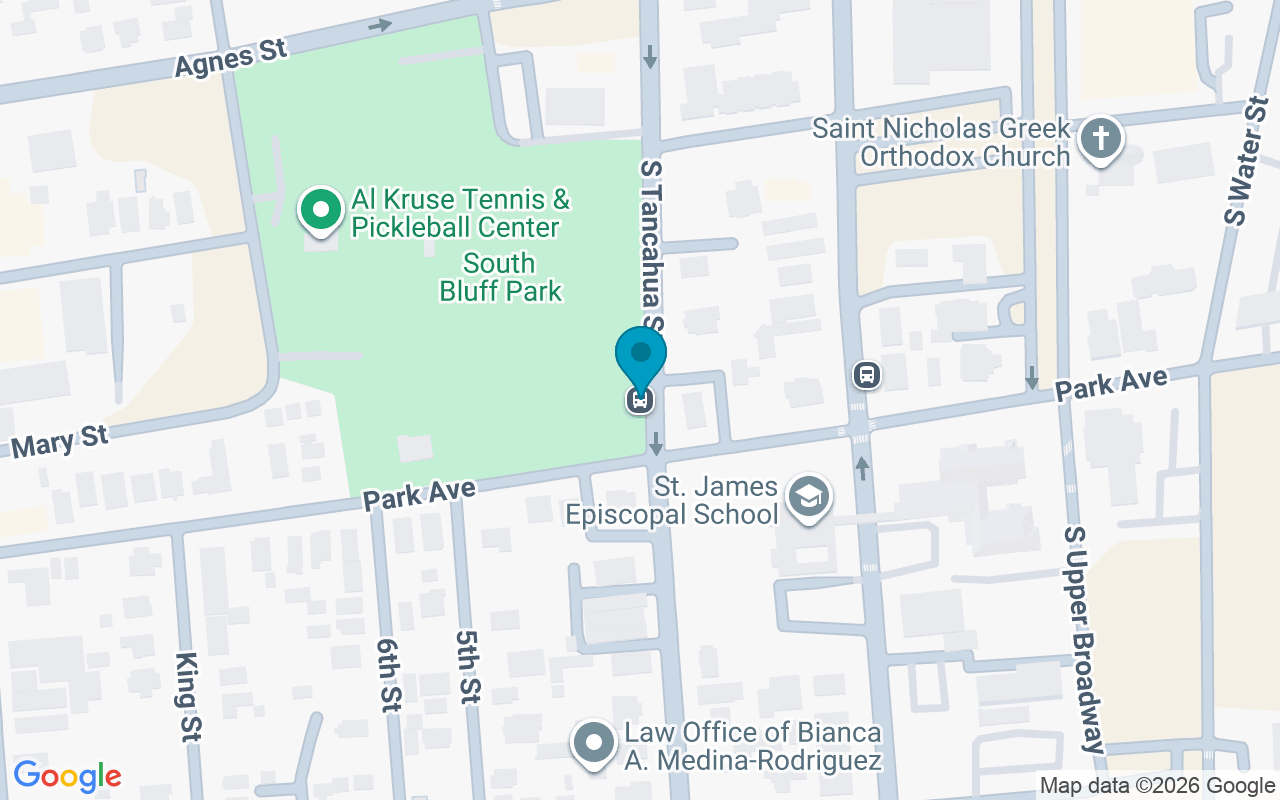 Map showing the location of Tancahua @ Park