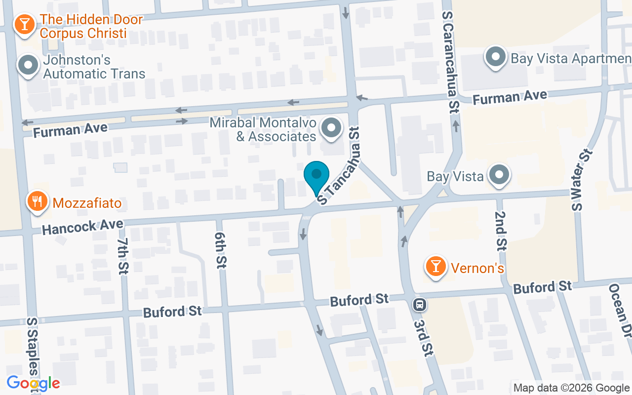 Map showing the location of Santa Fe @ Hancock