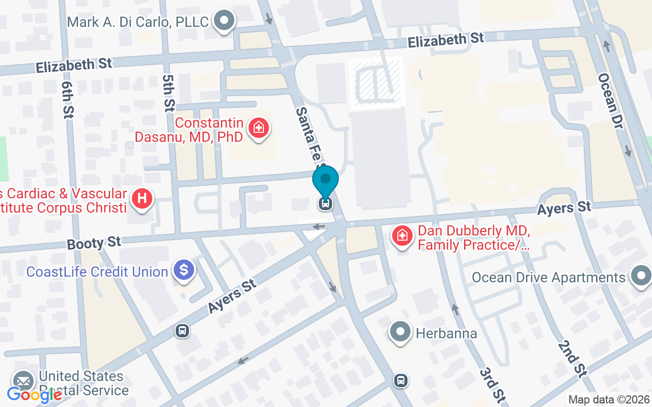 Map showing the location of Santa Fe @ Ayers