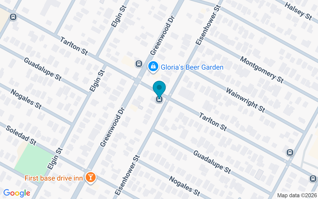 Map showing the location of Tarlton @ Eisenhower