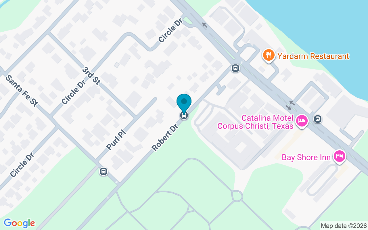 Map showing the location of Robert @ Ocean
