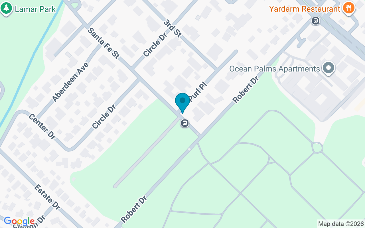 Map showing the location of Santa Fe @ Purl