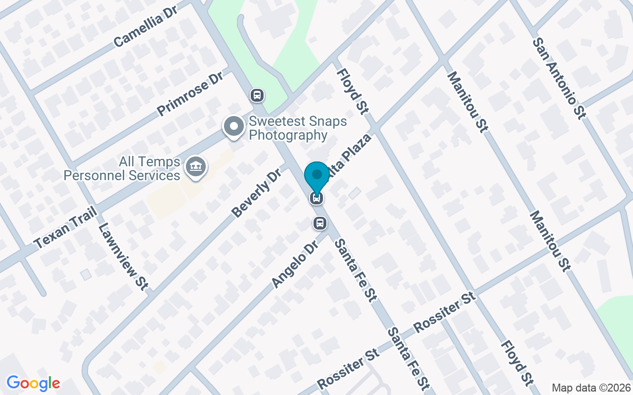 Map showing the location of Santa Fe @ Alta Plaza