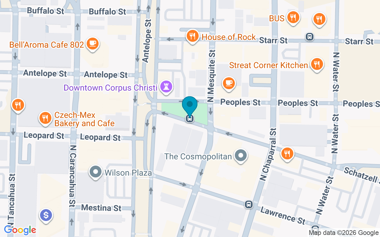 Map showing the location of Schatzell @ Mesquite