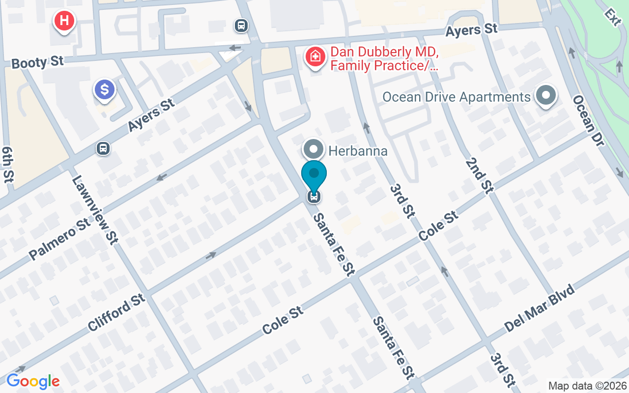 Map showing the location of Santa Fe @ Clifford