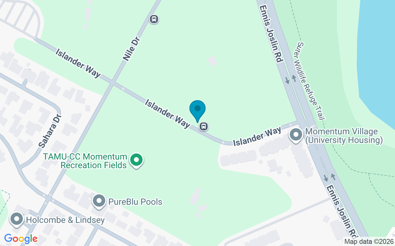 Map showing the location of Islander Way @ Izzy