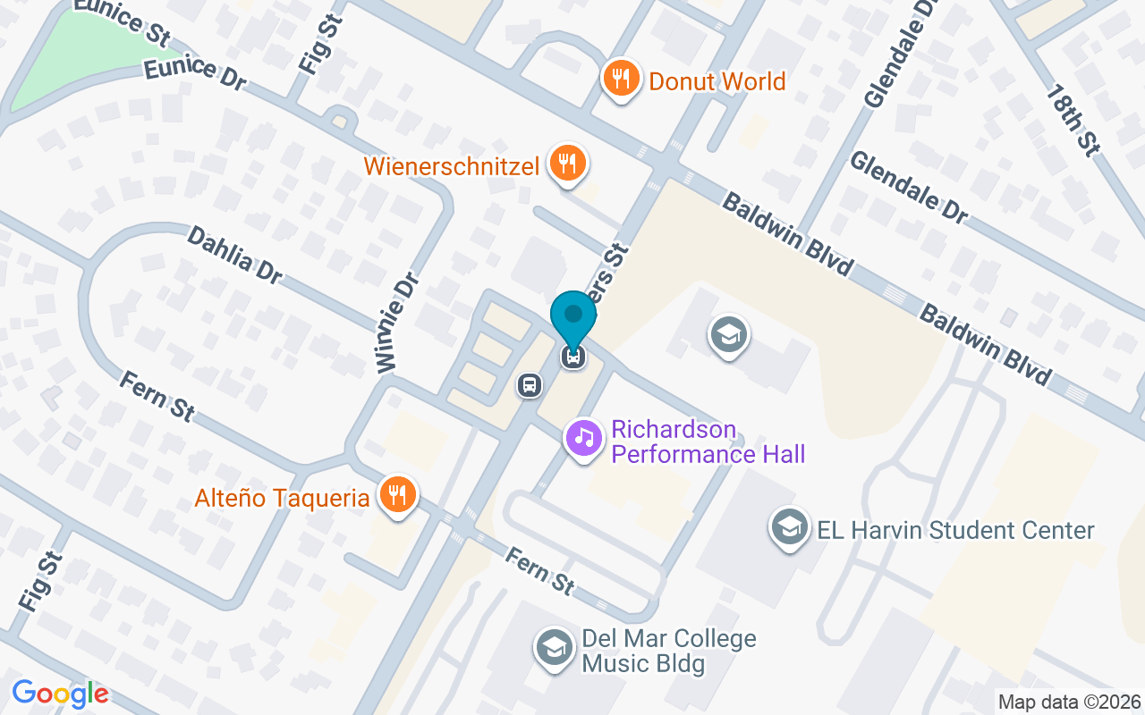 Map showing the location of Ayers @ Baldwin