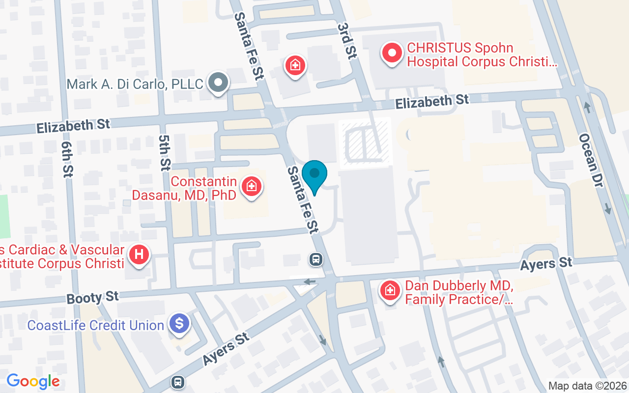 Map showing the location of Santa Fe @ Ayers