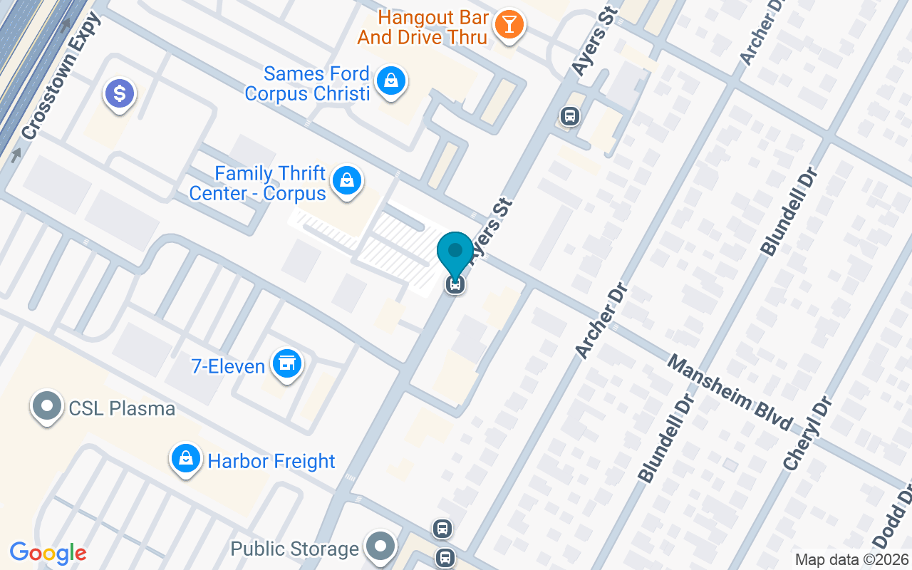 Map showing the location of Ayers @ Mansheim