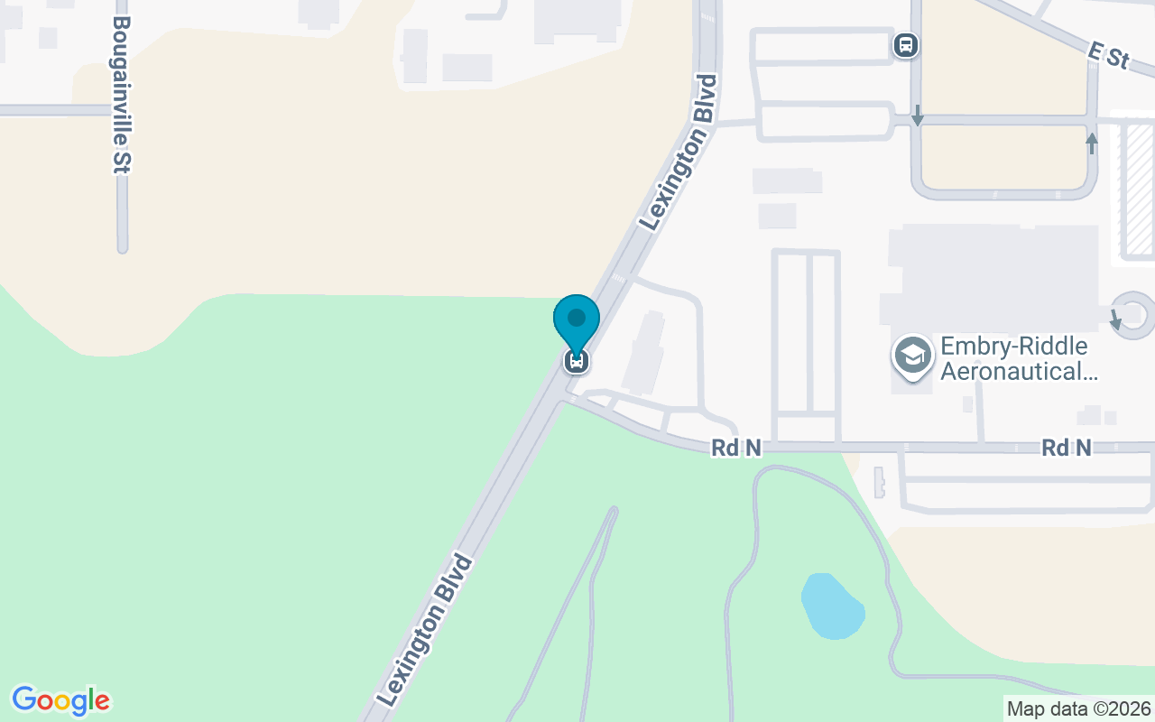 Map showing the location of Lexington @ Church