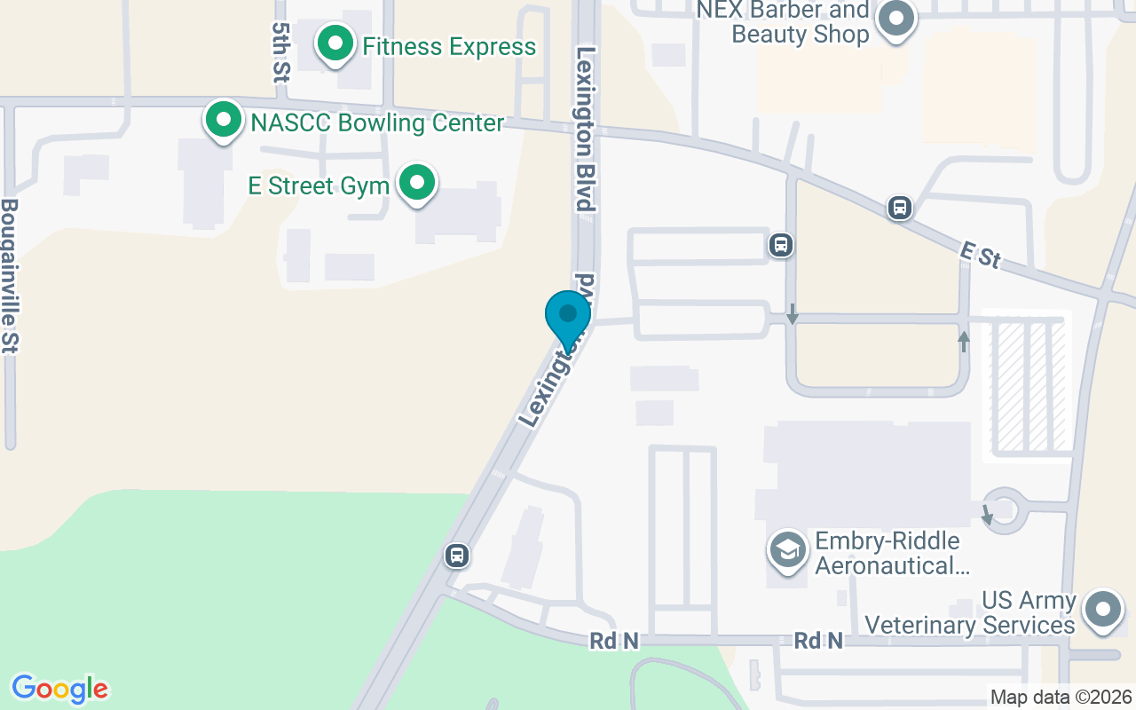 Map showing the location of Lexington @ Chapel