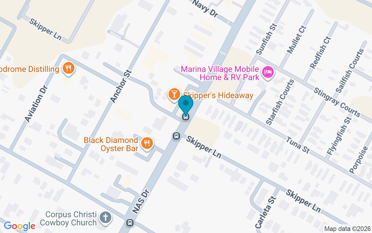 Map showing the location of NAS Drive @ Skipper
