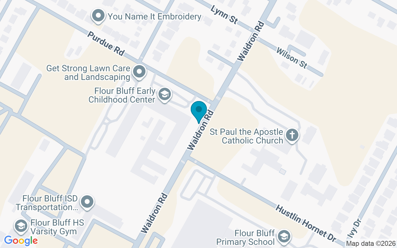 Map showing the location of Waldron @ Purdue