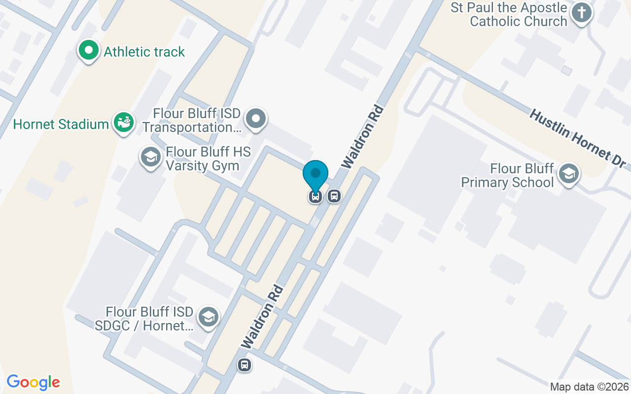 Map showing the location of Waldron @ Fbhs Std
