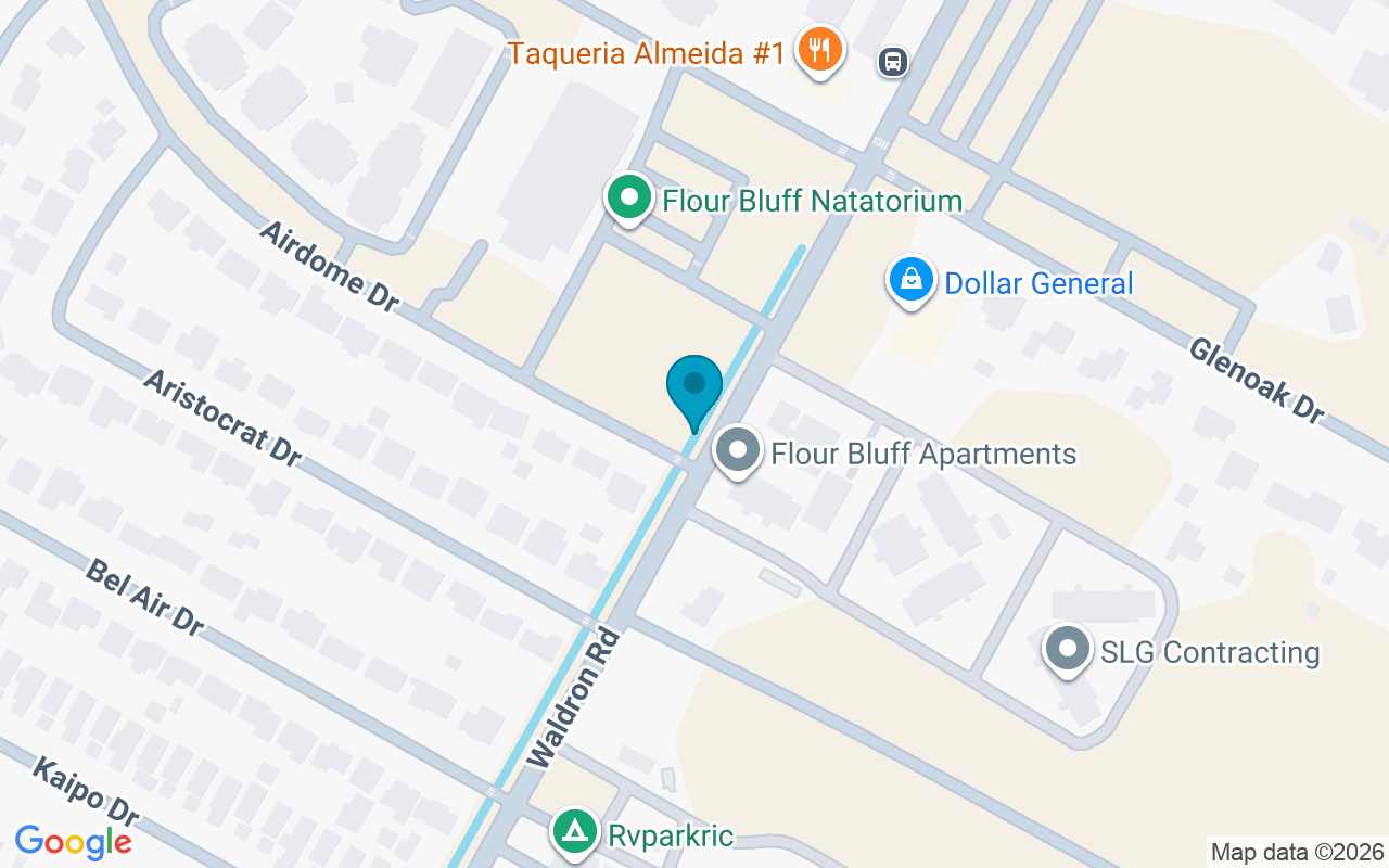 Map showing the location of Waldron @ Airdome