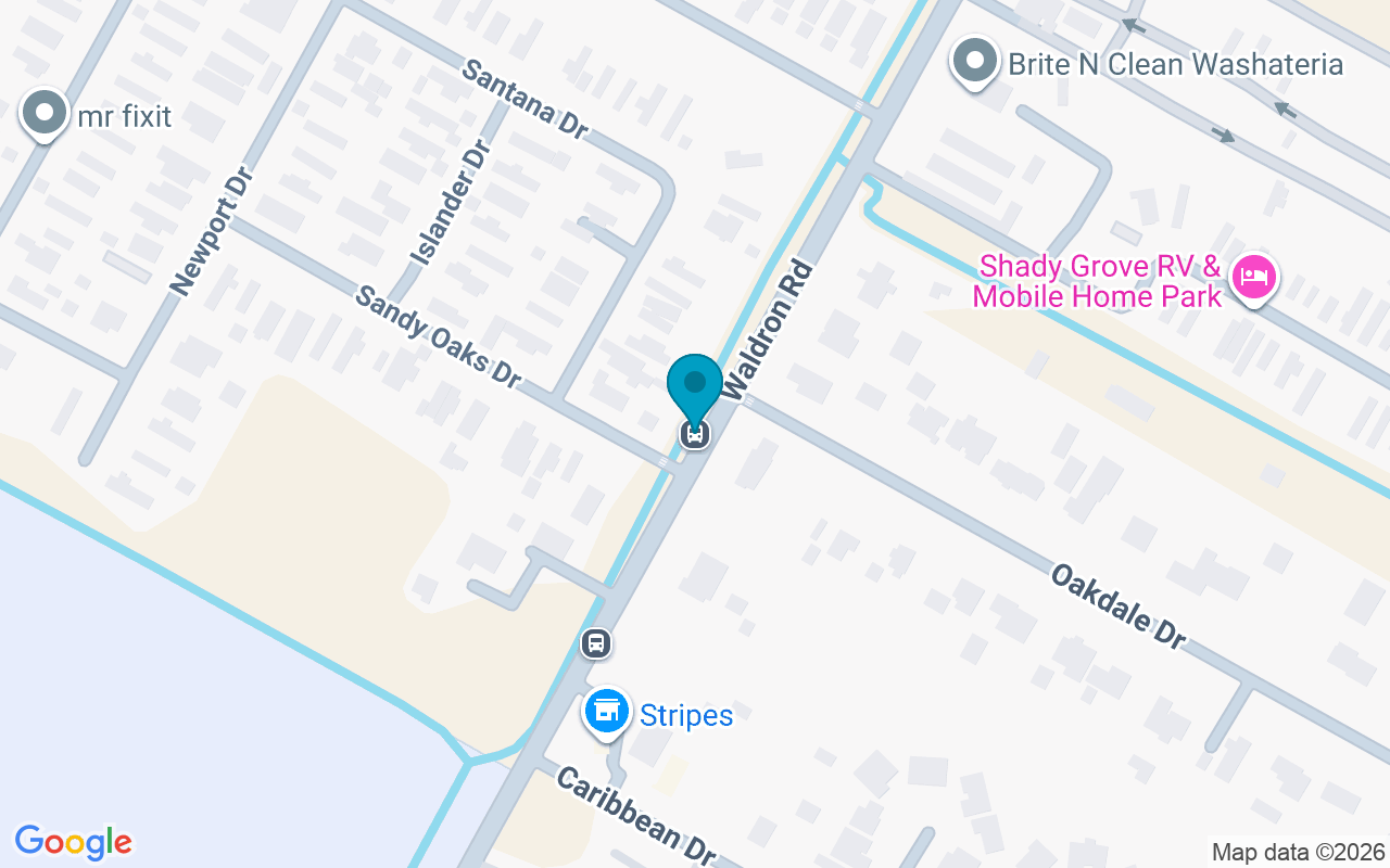 Map showing the location of Waldron @ Sandyoaks