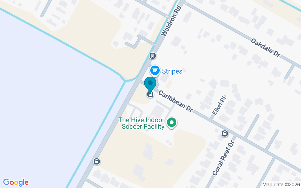 Map showing the location of Waldron @ Caribbean