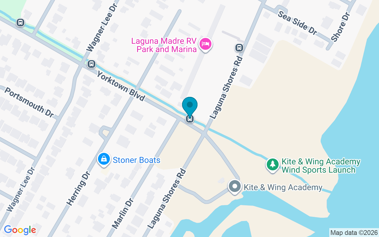 Map showing the location of Laguna Shores @ York