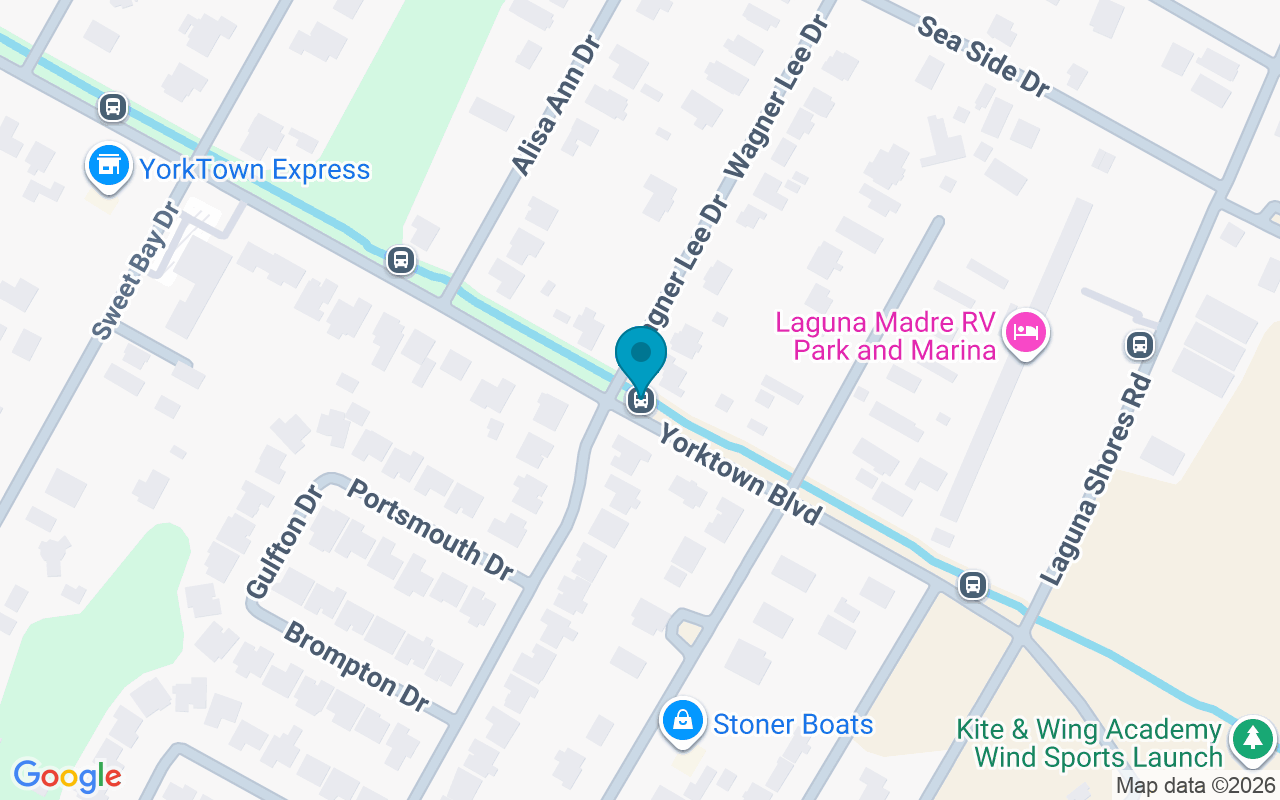 Map showing the location of Yorktown @ Wagnerlee