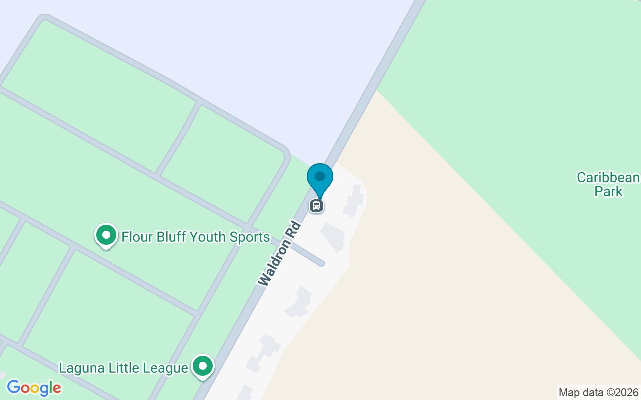 Map showing the location of 3605 Waldron